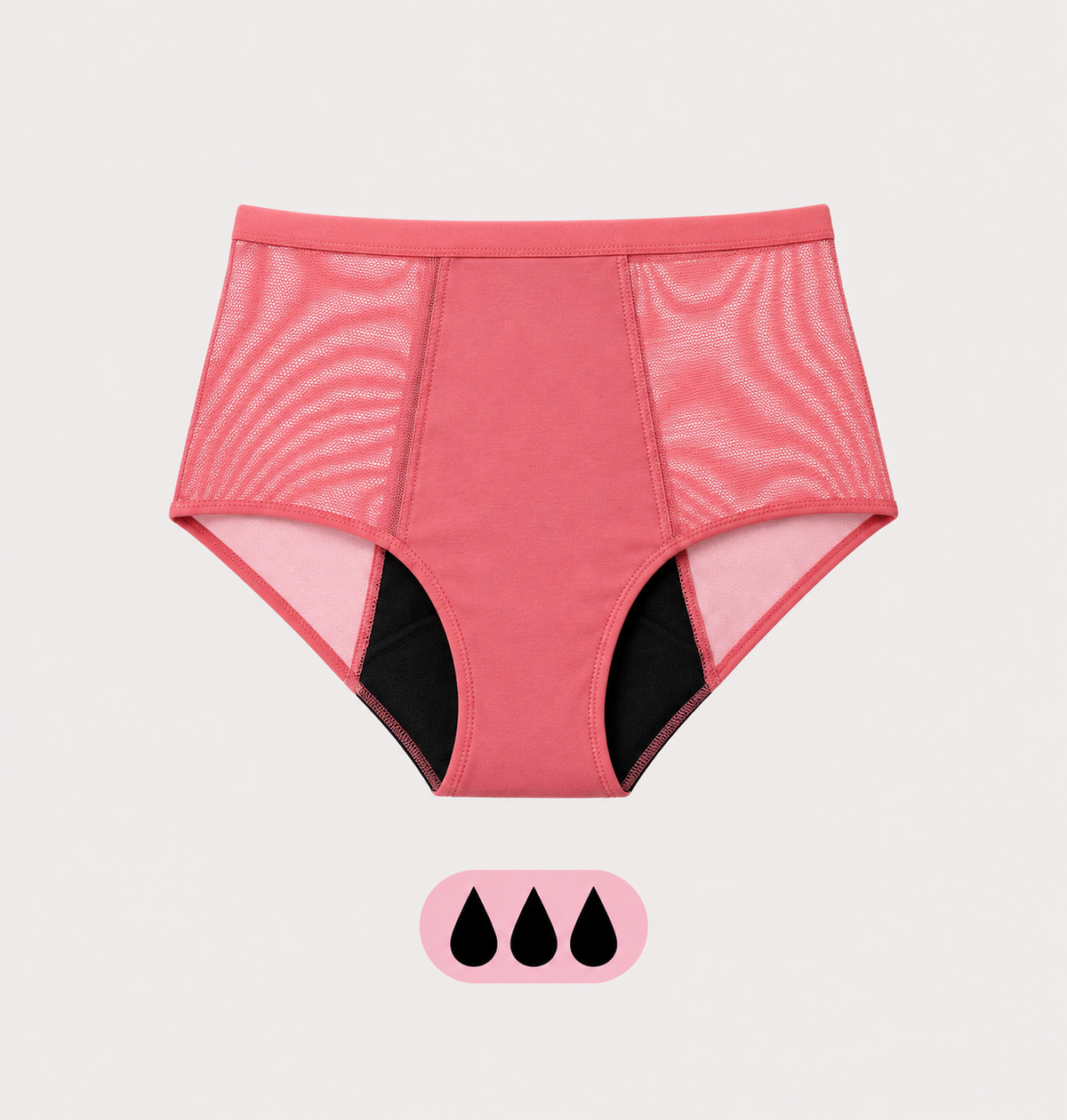 Brief med blonder – 100% lekkasjesikker