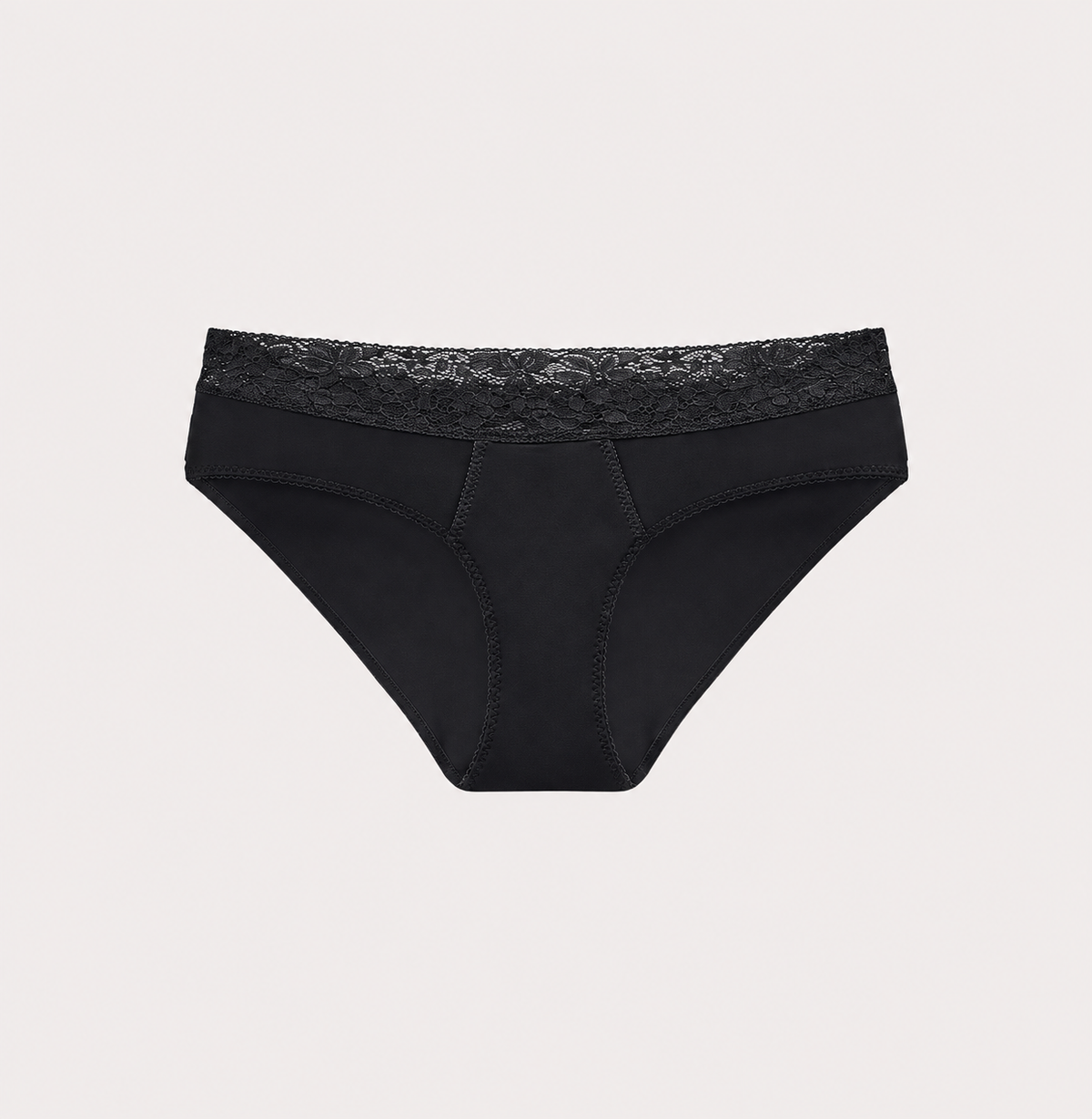Truse med blonder – 100% lekkasjesikker