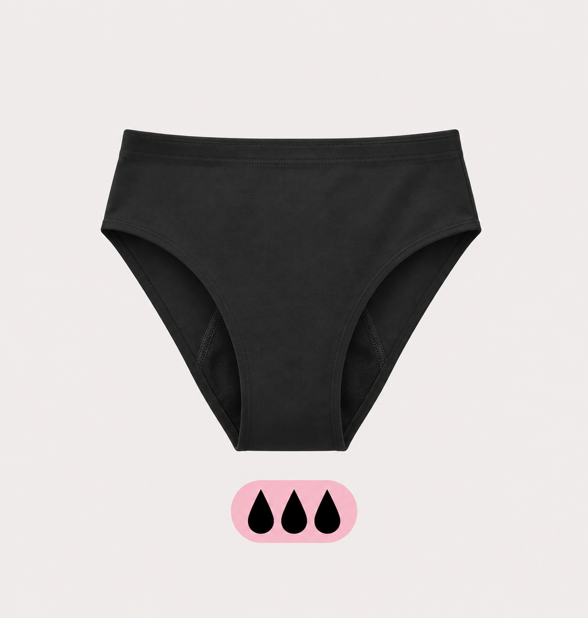 Sømløs Brief – 100% lekkasjesikker